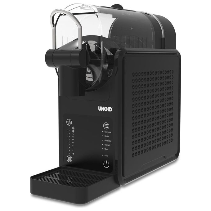 Unold SLUSH-EISMASCHINE STELLA 48949 Gelatiera compressore 190 W preparazione slushie milkshake sorbetto colore Nero