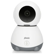 Alecto SMARTBABY10 Baby monitor con fotocamera Wi-Fi Full HD 1920x1080p con visione notturna comunicazione bidirezionale sensore temperatura umidita' colore Bianco