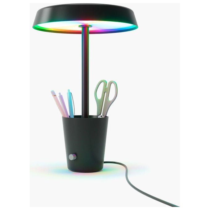 Nanoleaf SQUB0300-1CUP Lampada da tavolo intelligente Wi-Fi 16 milioni di colori 320 lm 2700K-6500K colore Nero