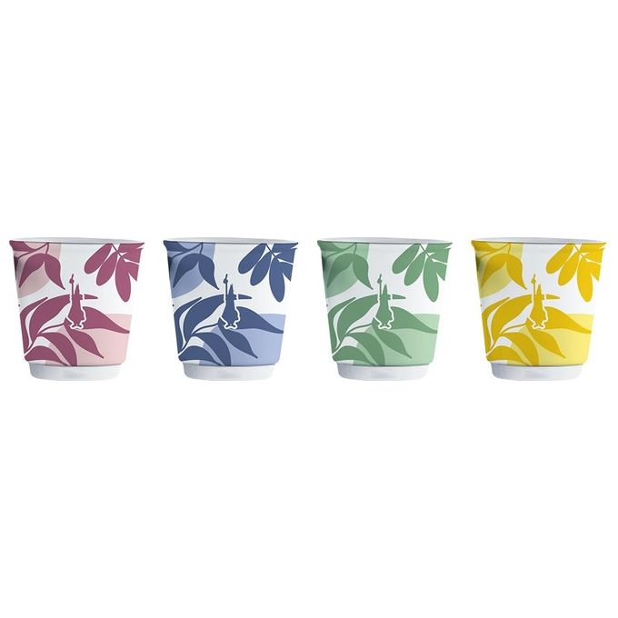 Bialetti Set 4 Bicchierini Multicolor