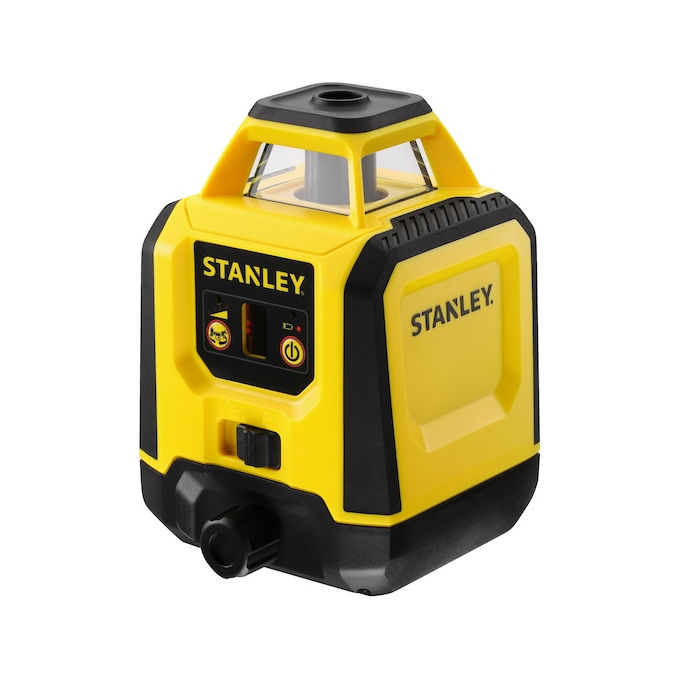 Stanley STHT77616-0 FATMAX Livella lineare laser 2 raggi portata 30 m precisione 2 mm-m autolivellante 3° colore Giallo