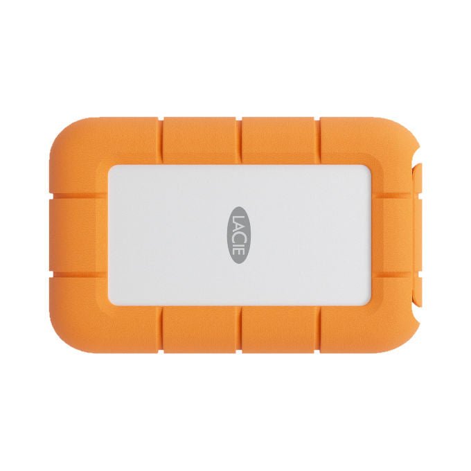 LaCie STND1000400 Rugged SSD4 SSD Esterno 1 TB USB-C fino a 4000 MB-s colore Grigio Arancione