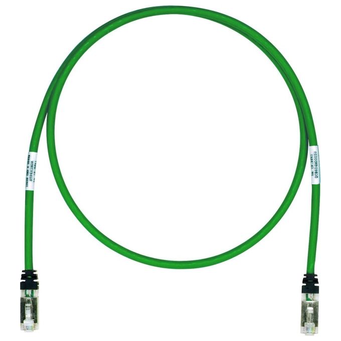Panduit Patch S-ftp Cat.6a Lshf Verde 1.5mt