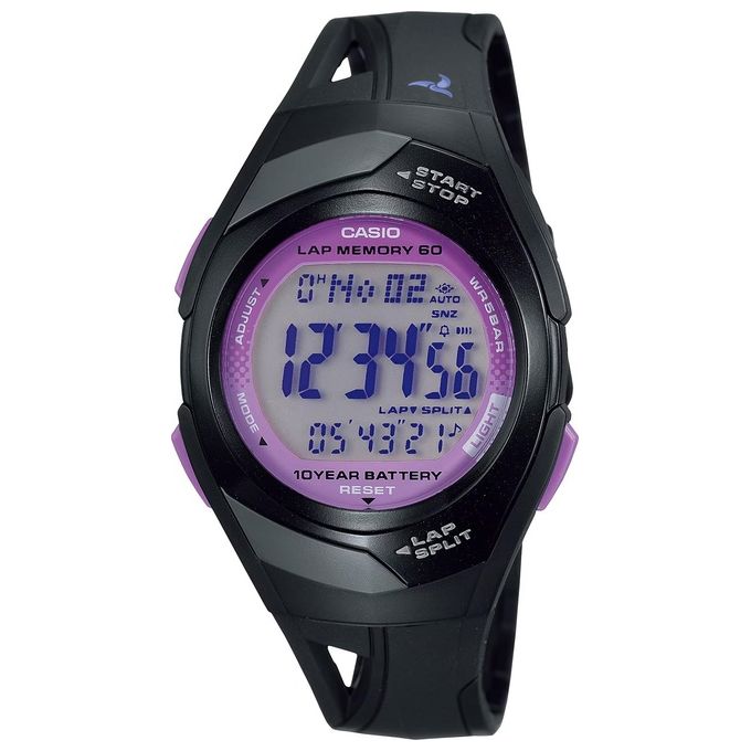 Casio Orologio da Donna Sports Nero e Rosa