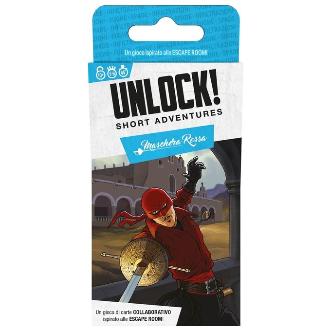 Asmodee Unlock! Short Adventures - Maschera Rossa