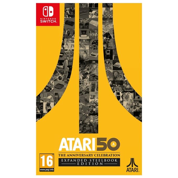 2K Games Videogioco Atari 50 The Anniversary Celebration Expanded Steelbook per Nintendo Switch