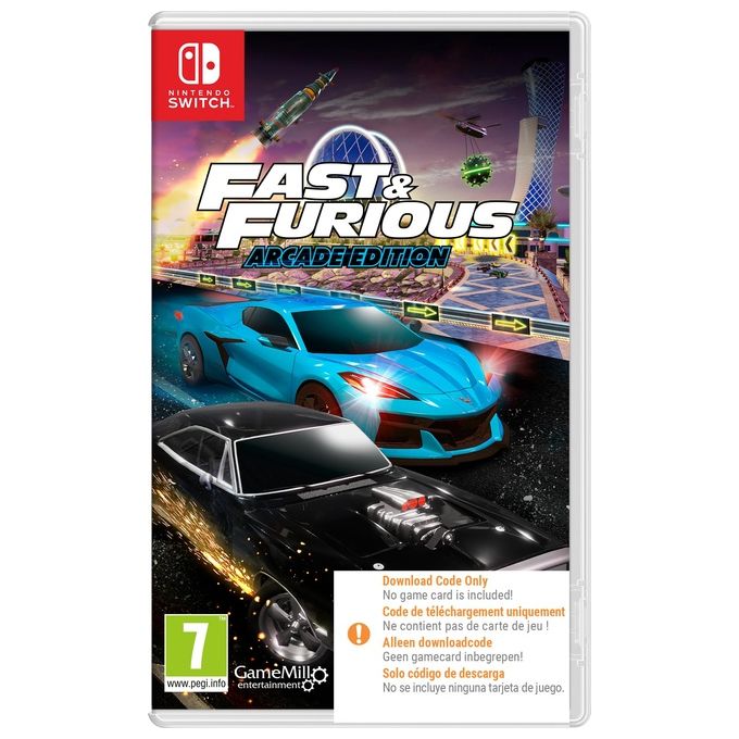 Gamemill Entertainment Fast and Furious Arcade Edition Nintendo Switch Standard