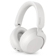 Philips TAH6000WT-00 Cuffie Over-ear con Cancellazione Attiva del Rumore Bluetooth 6.0 80 ore di autonomia colore Bianco