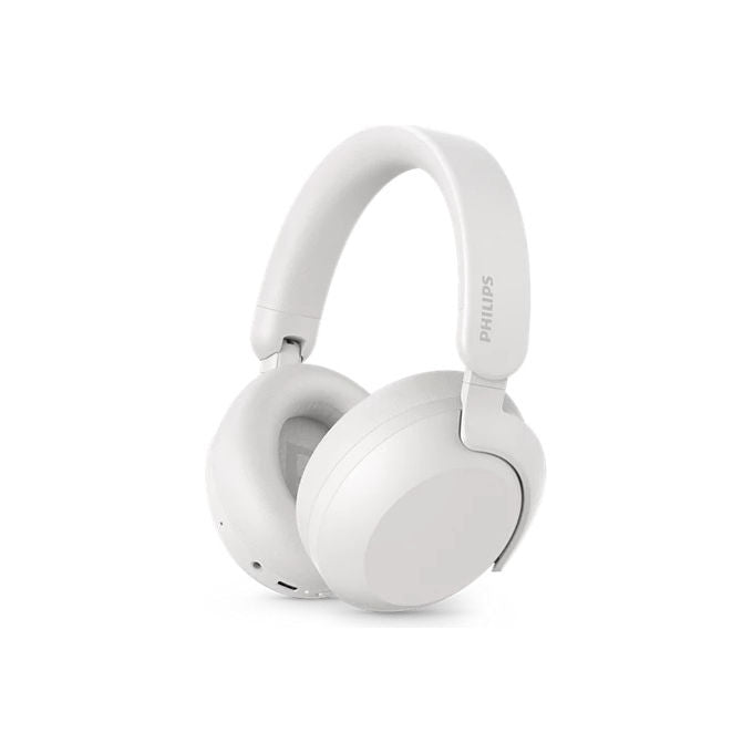 Philips TAH8000EWT-00 Cuffie Wireless Over-ear con Cancellazione Attiva del Rumore Bluetooth 5.4 Fino a 70 ore di autonomia colore Bianco