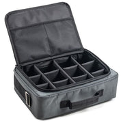 B and W International TEX.166 Borsa per Fotocamera con Divisorio Grigio