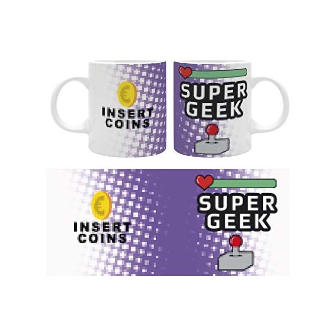 The Good Gift Tazza Retro Gaming Super Geek