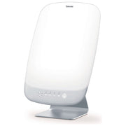 Beurer TL95 Lampada per Terapia della Luce 14000 Lux 6 Livelli di Luminosita' Tecnologia LED SunLike colore Bianco-Alluminio