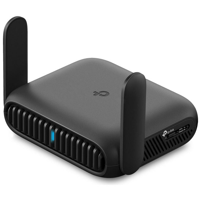 TP-Link TL-WR3602BE BE3600 Router da viaggio Wi-Fi 7 dual band 2.4 GHz 5 GHz Ethernet 2.5 Gigabit colore Nero