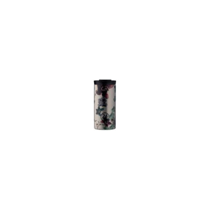 24Bottles TRAVEL TUMBLER 600 VIRTUE Borraccia Termica Acciaio Inox 600 ml Isolamento Termico 6 h Caldo 24 h Freddo colore Nero Grigio