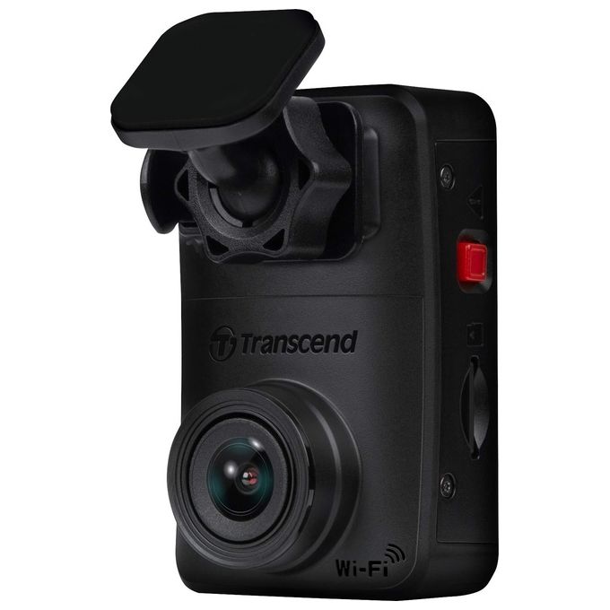 Transcend TS-DP10A-32G DrivePro 10 Dashcam Full HD 1080p 60fps Wi-Fi 32GB microSDHC Batteria integrata colore Nero