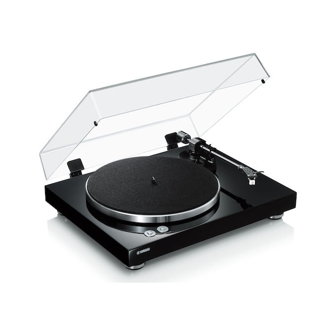 Yamaha TT-S303 Giradischi Tradizionale a Cinghia con Preamplificatore Incorporato Uscita Phono e di Linea Braccio Diritto 4.8 Kg colore Nero