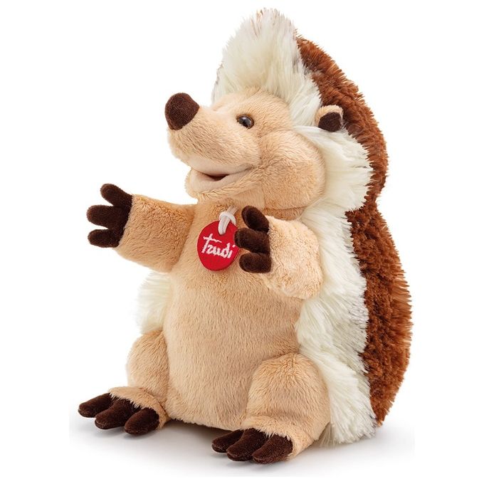 Trudi Peluche Puppets Marionetta Riccio Marrone
