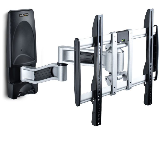 StarTech.com TV-WALL-MOUNT-65FS Supporto TV da Parete Articolato per Schermo 26-65'' fino a 45 Kg Compatibilita' VESA 200x100-400x400 Inclinazione Regolabile Rotazione +90--90° colore Nero