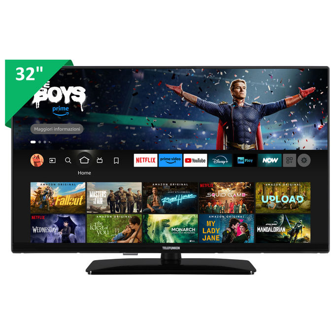 Telefunken 32759B50 TVLTFN32759B50V Smart TV LED