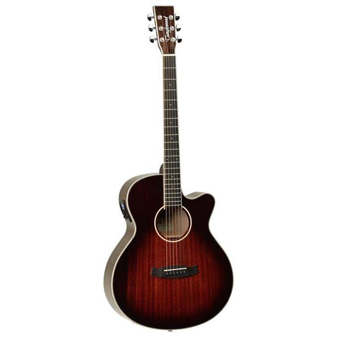 Tanglewood Chitarra Acustica TW4E AVB Winterleaf Autumn Vintage Burst con suono ricco e corpo in mogano