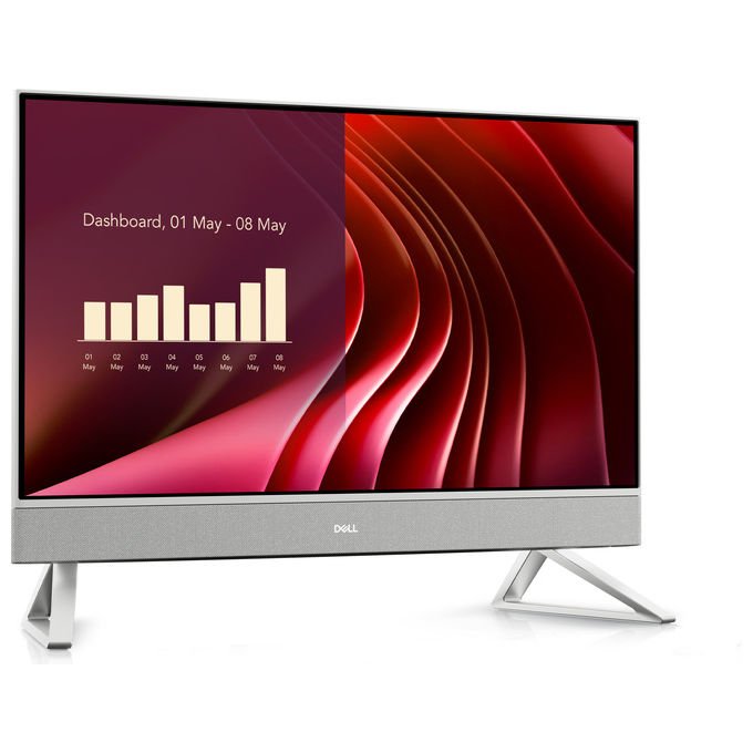 Dell TXX50 EC24250 PC All-in-One Intel Core 7 150U 16 GB DDR5 1 TB SSD 23,8'' Full HD Windows 11 Pro Wi-Fi 6E colore Bianco