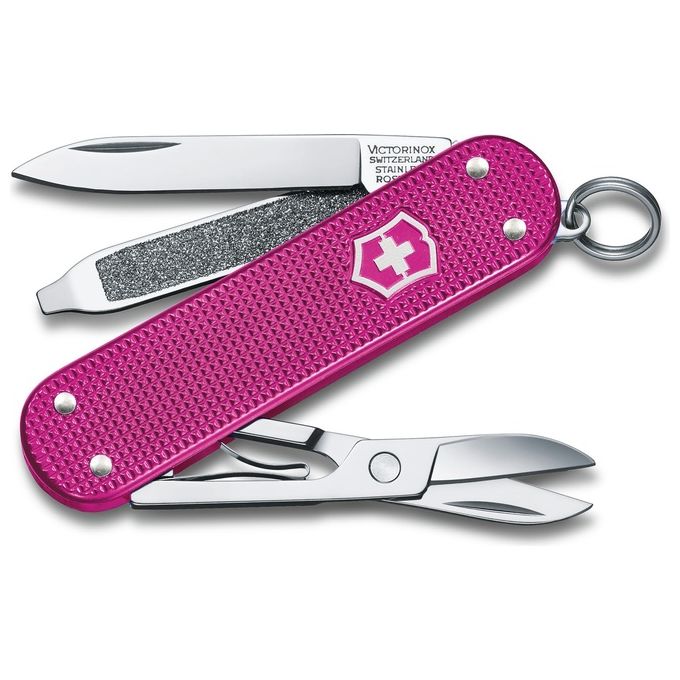 Victorinox Classic Sd Alox Coltellino Svizzero Flamino Party Rosso