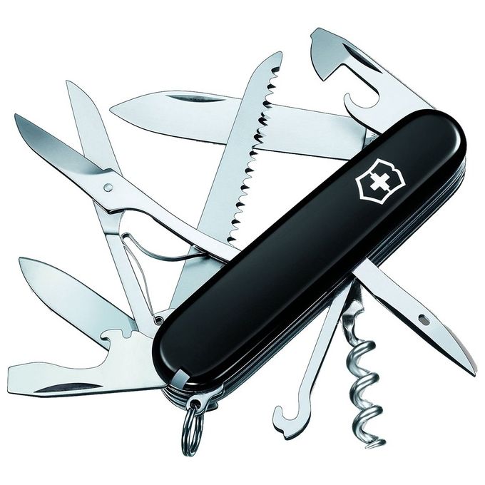 Victorinox Huntsman Coltellino Svizzero Nero
