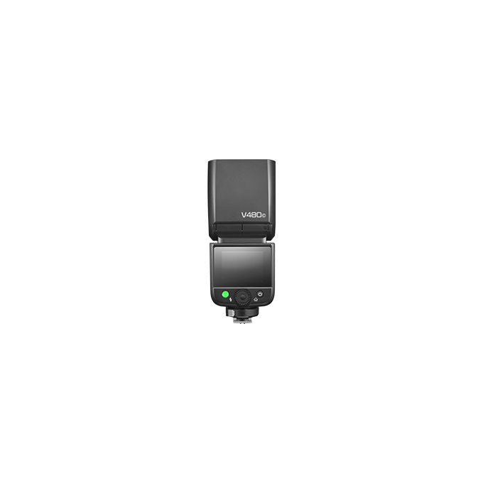 Godox V480 N Flash compatto TTL Wireless 2.4 GHz Numero Guida 50 Zoom 24-105 mm Batteria Li-ion colore Nero