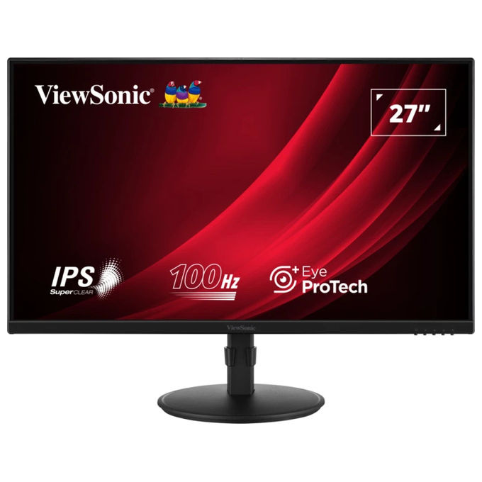 ViewSonic VA2708-HDJ Serie VA Monitor 27'' IPS Full HD 100Hz 5ms Flicker Free VESA 100x100 colore Nero