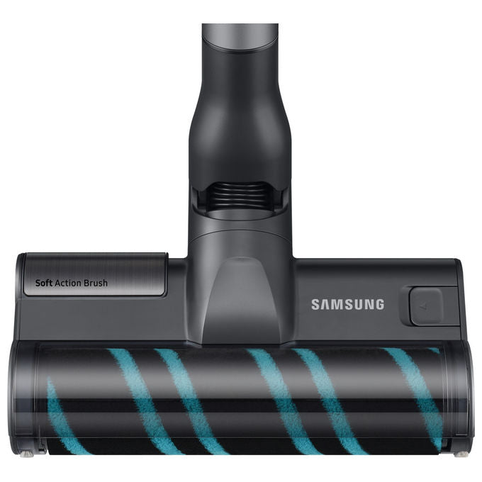 Samsung VCA-SAB92B Spazzola Soft Action per pavimenti duri e fessure con fili antistatici in argento testa girevole 180° facile manutenzione colore Nero