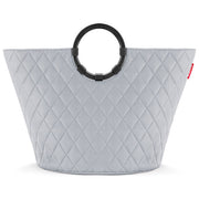 Reisenthel R74DUZA Wäschekorb loophome S Cestino per la biancheria in poliestere riciclato con design 3D colore Grigio