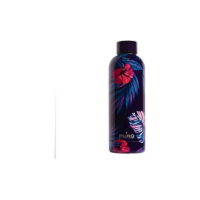 Puro Bottiglia Termica Hot and Cold Acciaio Doppio Strato 500ml Fantasie