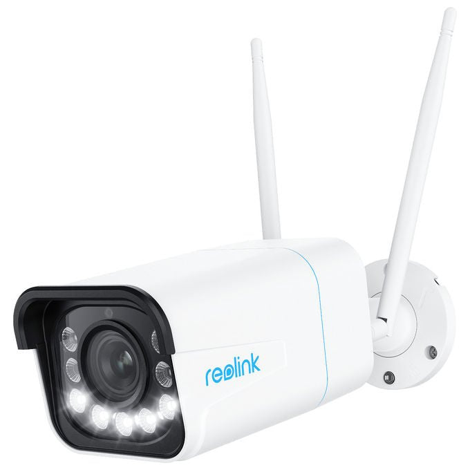 Reolink W430 Telecamera di sicurezza IP Esterno 3840 x 2160 Pixel Zoom 5x Visione Notturna a Colori Wi-Fi colore Bianco