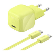 Belkin WCA008KQ2MGR-B6 BoostCharge Caricatore USB-C 30W PD con Cavo 2 m Tipo C a Tipo C colore Verde
