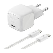 Belkin WCA008KQ2MSL-B6 BoostCharge Caricatore USB-C 30W con GaN e Cavo Intrecciato 2 m colore Indaco