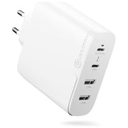 Alogic WCG4X100 EU Rapid Power Caricatore 4 Porte 100 W 2x USB C 2x USB A colore Bianco