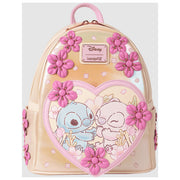 Loungefly WDBK3953 Funko Mini Zaino Disney Stitch e Angel Love