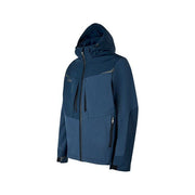U-power DON'T WORRY... BE HAPPY! WFU340DB VERVE Giacca Softshell Idrorepellente con Cappuccio Removibile e Regolabile 96% Poliestere 4% Elastane colore Deep Blue