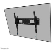 Neomounts WL35-750BL18 Supporto a parete per TV pesanti 55-98 pollici inclinabile fino a 125 Kg con installazione rapida e regolazione altezza 10 mm colore Nero