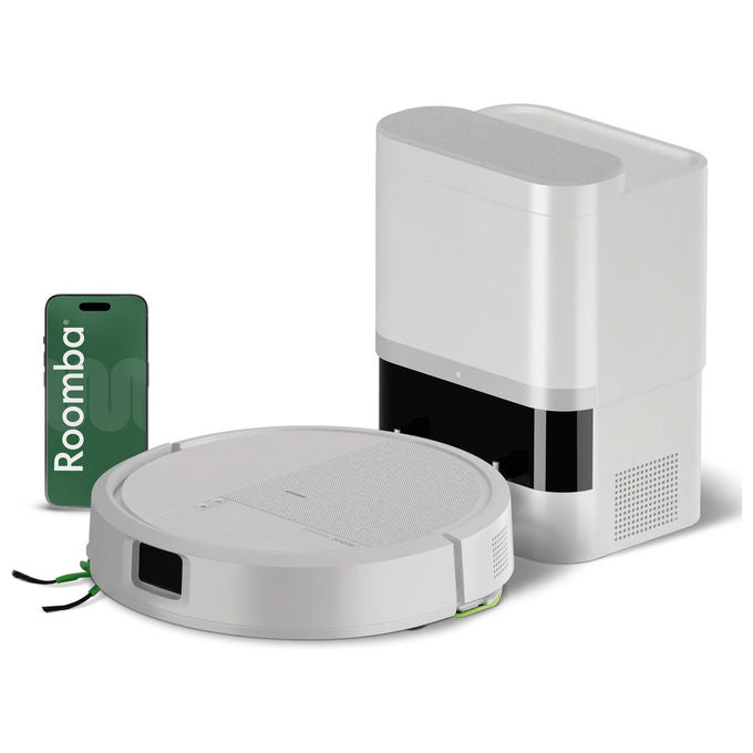 IRobot Y454240 Roomba 115 Combo Robot aspirapolvere e lavapavimenti Navigazione Giroscopio Wi-Fi App programmabile autonomia 150 min colore Bianco