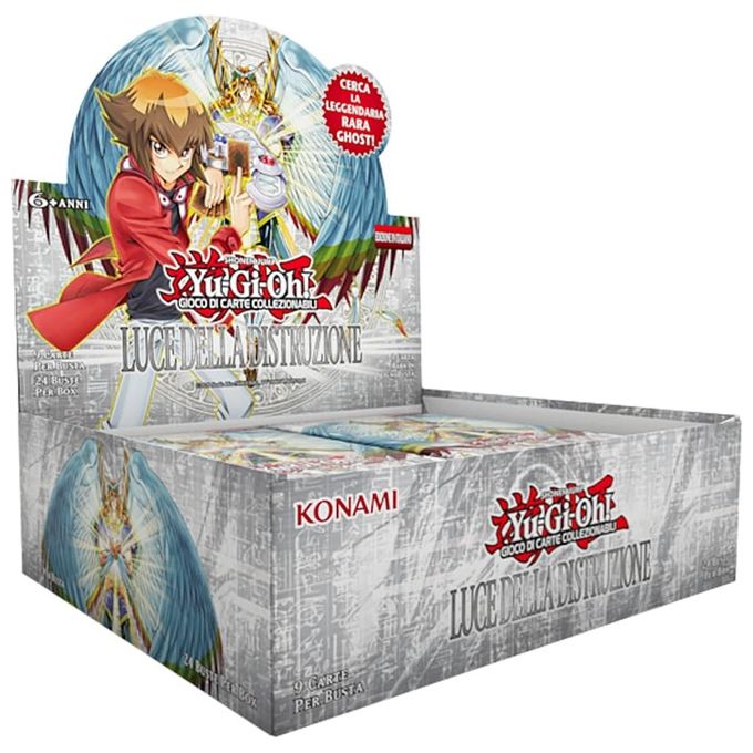 Konami Yugi Luce della Distruzione Unlimited Reprint Box 24 Buste