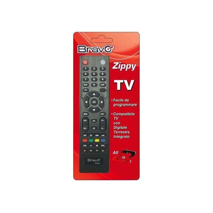 Bravo ZIPPY Telecomando Universale Semplificato TV Programmazione Automatica