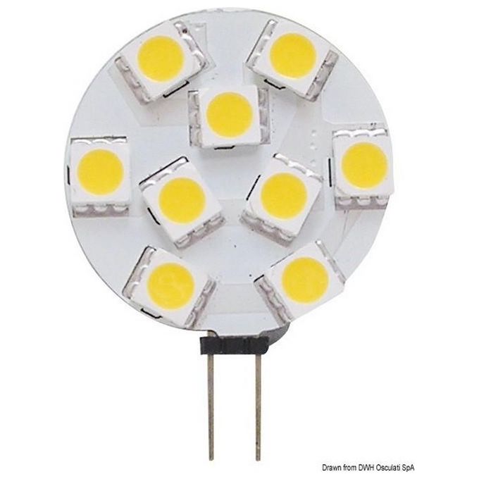 Lampadina LED SMD G4 12-24 V attacco laterale 14.450.09