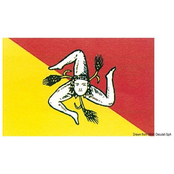 Bandiera Sicilia 20 x 30 cm 35.427.01