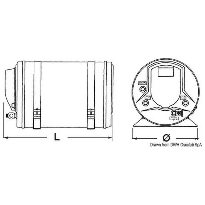 Isotemp Scaldabagno Isotemp 40 lt