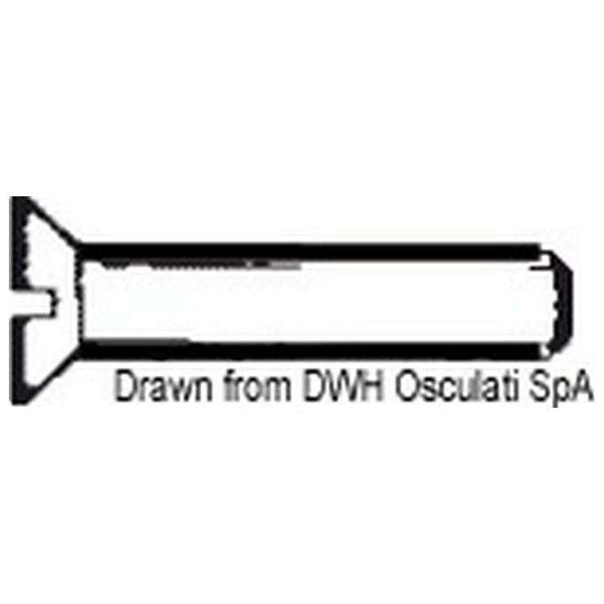 Viti svasata goccia taglio 6X35 AISI 304 MET-TS6X35 A2-963-06X035