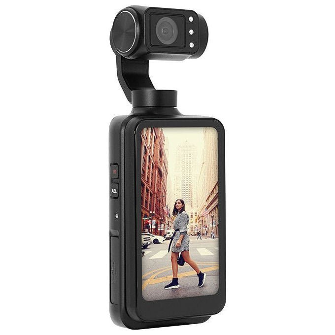 AgfaPhoto MCX3 BK MCX3 Fotocamera Gimbal 4K Ultra HD 8 MP Wi-Fi Angolo 120° colore Nero