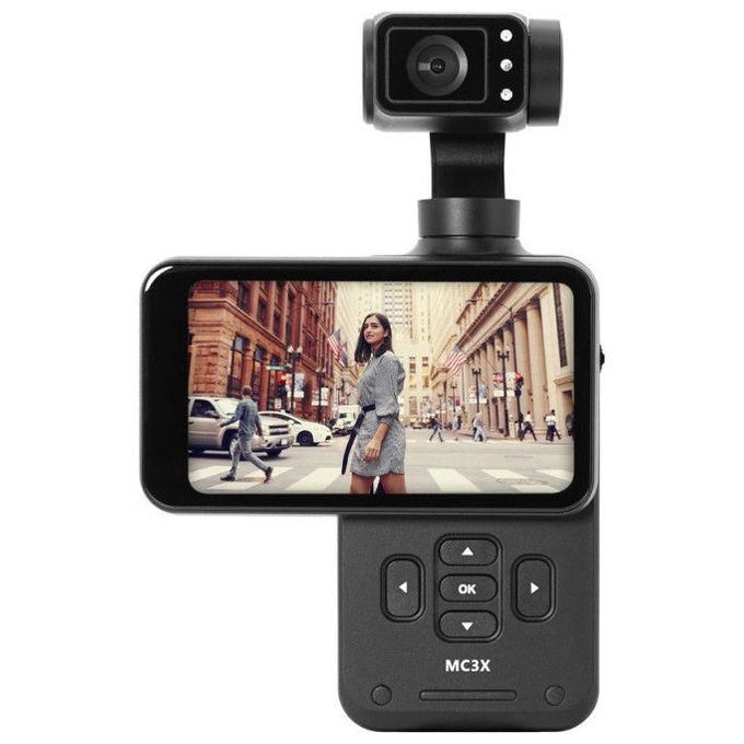 AgfaPhoto MCX3 BK MCX3 Fotocamera Gimbal 4K Ultra HD 8 MP Wi-Fi Angolo 120° colore Nero