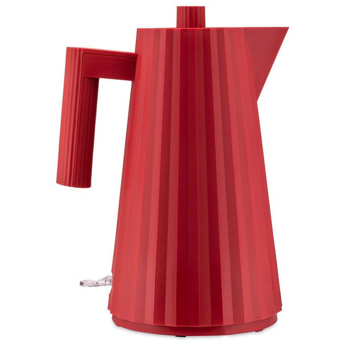 Alessi MDL06B Plissé Bollitore Elettrico 1.7 L 2400 W Filtro anti-calcare Spegnimento automatico Protezione surriscaldamento colore Nero