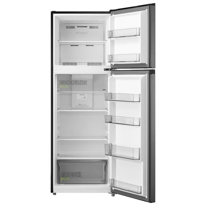 Midea MDRT385MTE46 Frigorifero Doppia Porta 266 L 165.7 cm Classe E 43 dB Total No Frost (54.5x59.5x165.7 cm) colore Acciaio inox